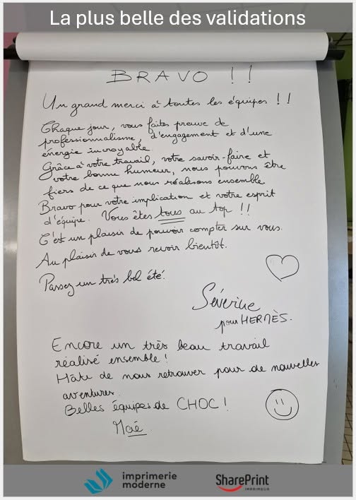 Hermès nous remercie